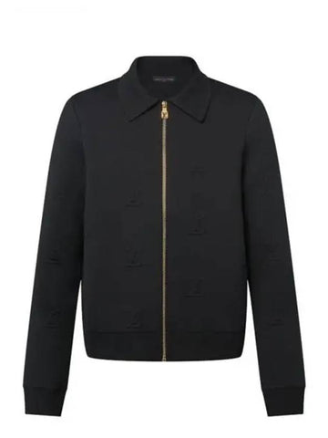 Emboss quilted technical wool blouson 1AFYEI - LOUIS VUITTON - BALAAN 1