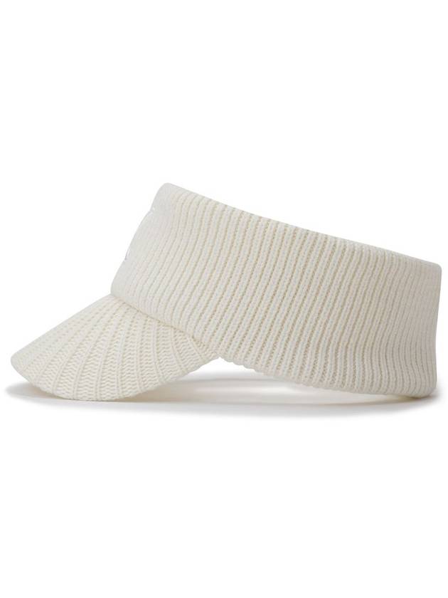 Official SOLID KNIT VISOR WH - ANEWGOLF - BALAAN 3