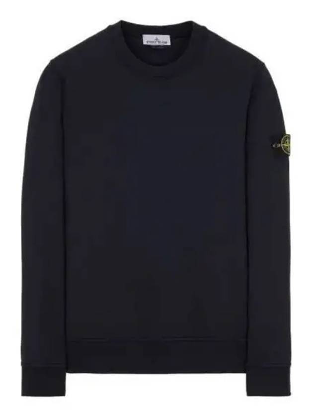 Wappen Patch Crew Neck Sweatshirt Navy - STONE ISLAND - BALAAN 2