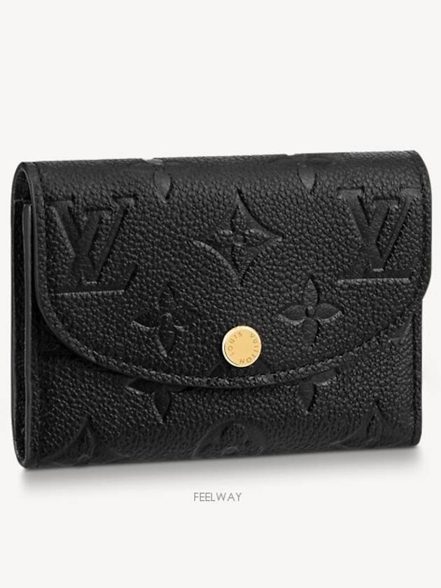 Rosalie Monogram Coin Purse Black - LOUIS VUITTON - BALAAN 2