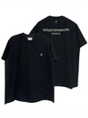 Seoul Back Logo Short Sleeve T-Shirt Black - WOOYOUNGMI - BALAAN 2