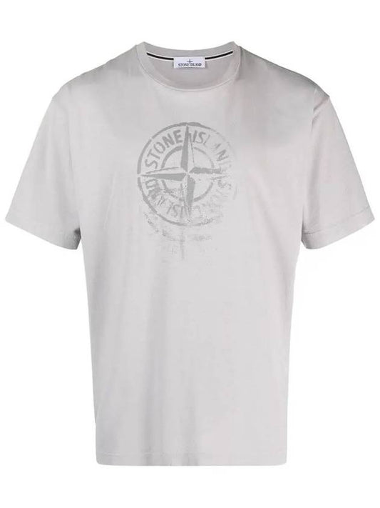 Stone Island Reflective One Print Cotton Jersey Short Sleeve TShirt_Regular Fit 80152RC87 V0064 - POLO RALPH LAUREN - BALAAN 1