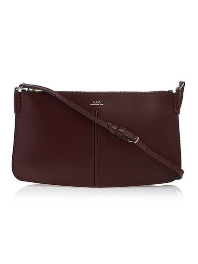 Betty Baguette Cross Bag Burgundy - A.P.C. - BALAAN 2