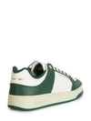 SL 61 Low Top Sneakers White Green - SAINT LAURENT - BALAAN 4