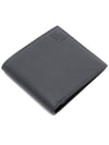 Anagram Embossed Bifold Half Wallet Anthracite - LOEWE - BALAAN 6