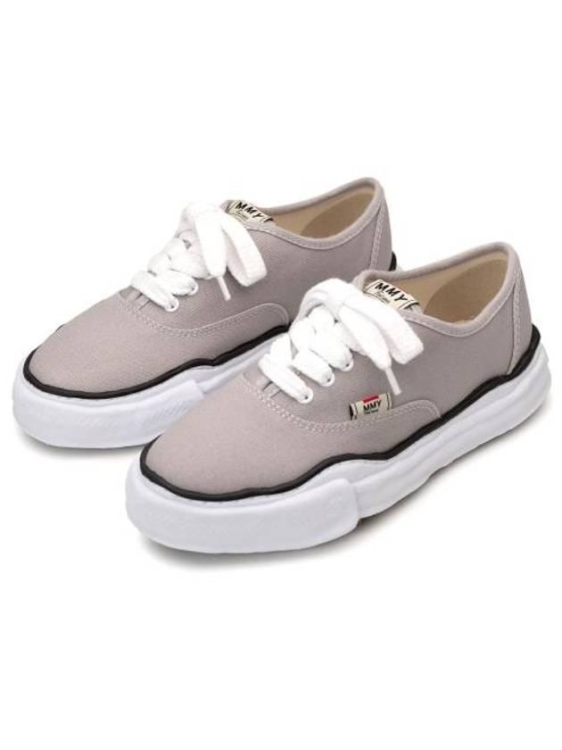 Baker OG Sole Canvas Low Top Sneakers Grey - MAISON MIHARA YASUHIRO - BALAAN 3