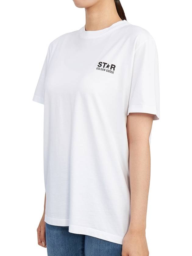 Back Big Star Short Sleeve T-Shirt White - GOLDEN GOOSE - BALAAN 3