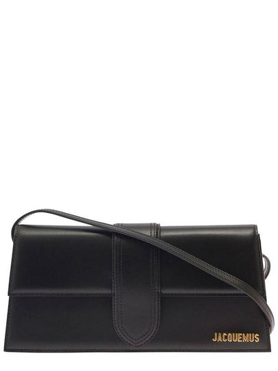 Le Bambino Long Flap Shoulder Bag Black - JACQUEMUS - BALAAN 2