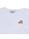 Speedy Fox Patch Comfort Short Sleeve T Shirt White - MAISON KITSUNE - BALAAN 4