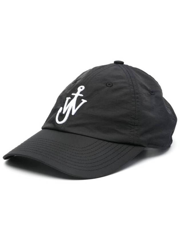 Anchor Logo Baseball Cap Black - JW ANDERSON - BALAAN 5