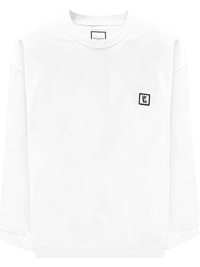 Men s back logo long sleeve t shirt white - WOOYOUNGMI - BALAAN 2