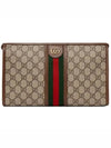 Ophidia GG Clutch Bag Beige Ebony - GUCCI - BALAAN 2