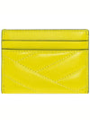 Kira Chevron Logo Card Wallet Yellow - TORY BURCH - BALAAN 4