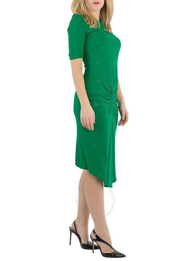 Atlein Ladies Gather Front Midi Dress In Green, Brand Size 38 (US Size 4) - ATLEIN - BALAAN 2