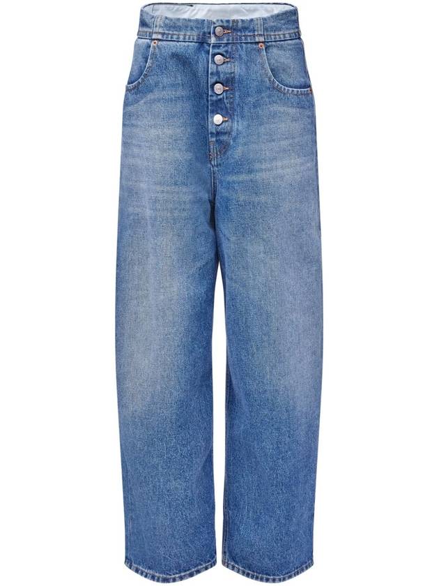 MM6 Maison Margiela Jeans Clear Blue - MAISON MARGIELA - BALAAN 1