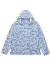 Women s Print Hooded Jumper 1134LZGP SKY BLUE - BLACK&WHITE - BALAAN 2