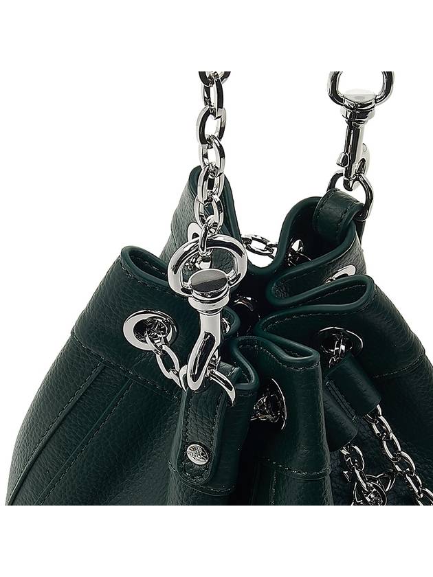 Chrissy Small Bucket Bag Green - VIVIENNE WESTWOOD - BALAAN 8