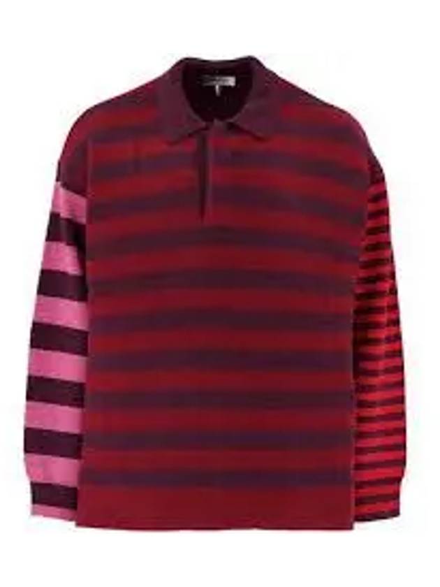 Lirio Wool Polo Knit Top Burgundy - ISABEL MARANT - BALAAN 2