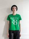 R.B Logo Short Sleeve T-shirt Green - RUBATI - BALAAN 4