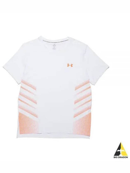 Iso-Chill Laser Heat Short Sleeve T-Shirt White - UNDER ARMOUR - BALAAN 2