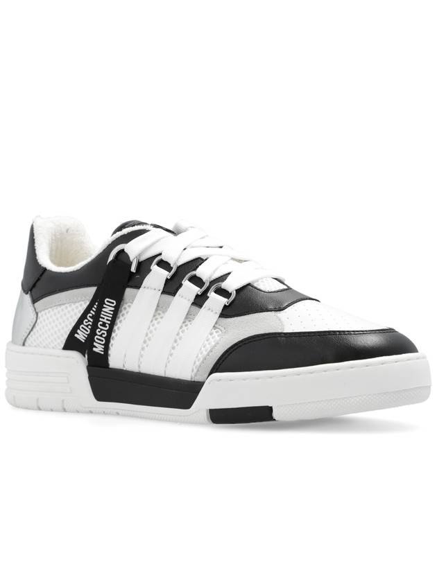 Moschino Sneakers With Logo, Women's, White - MOSCHINO - BALAAN 4