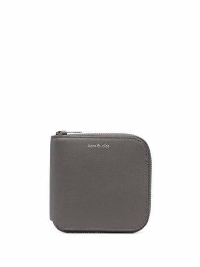 Bifold Zipper Half Wallet Grey - ACNE STUDIOS - BALAAN 2