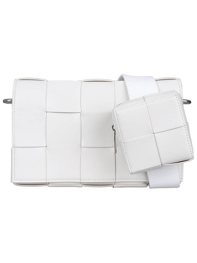 Cassette Versatil Strap Cross Bag White - BOTTEGA VENETA - BALAAN 2