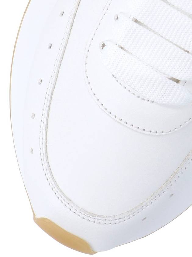 Logo Low Top Sneakers White Pink - ALEXANDER MCQUEEN - BALAAN 6