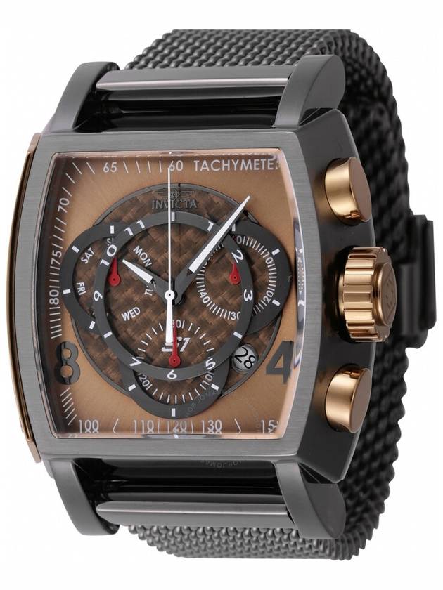 Invicta S1 Rally Chronograph Khaki and Gunmetal Dial Men's Watch 46016 - INVICTA - BALAAN 1