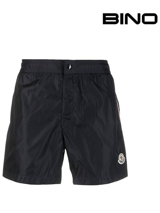 24SS logo patch swim pants 2C00021 - MONCLER - BALAAN 1