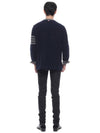 4 Bar Stripe Crewneck Knit Top Navy - THOM BROWNE - BALAAN 6