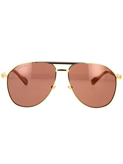 Pilot Frame Tinted Sunglasses GG1220S - GUCCI - BALAAN 2