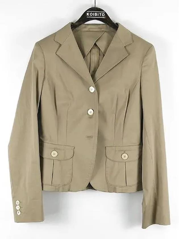 Smith Market Beige Jacket Women s Clothing - MAX MARA - BALAAN 1