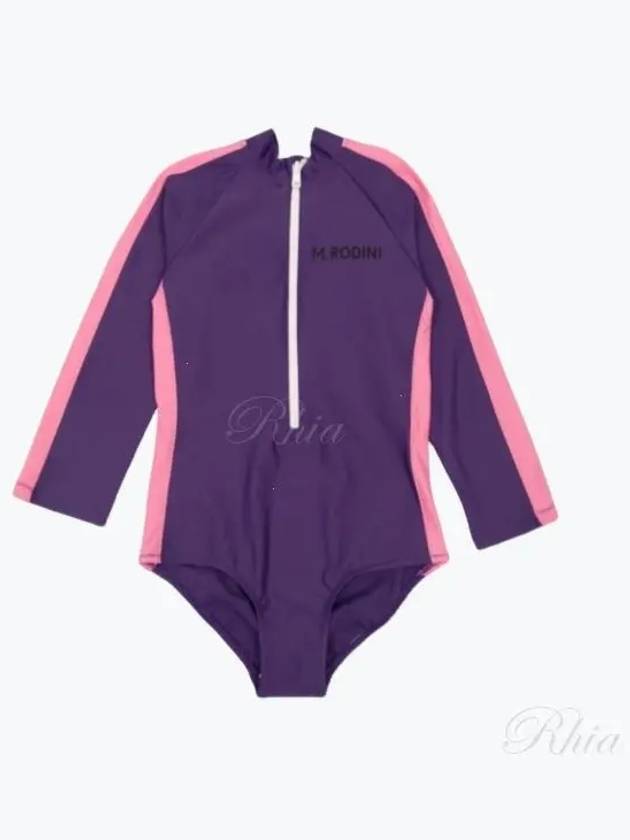 Kids swimsuit 2428010845 PURPLE - MINI RODINI - BALAAN 1