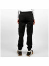 Stretch Cotton Tela Paracadute Cargo Straight Pants Black - STONE ISLAND - BALAAN 5