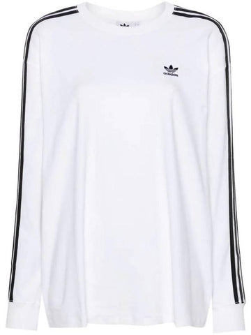 3 Stripes Stretch Cotton T Shirt IR8060 - ADIDAS - BALAAN 1