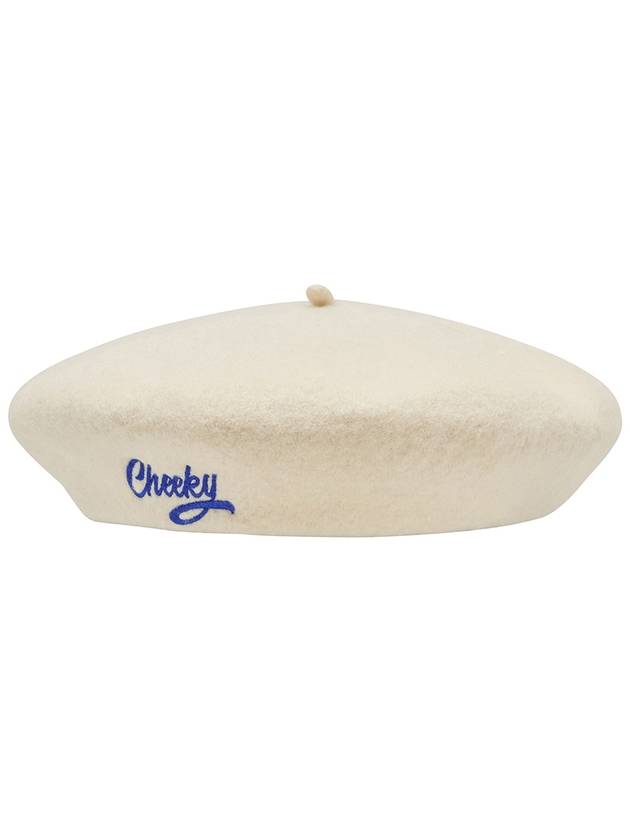 t CHEEKY BERET IVORY - LIBERE - BALAAN 3