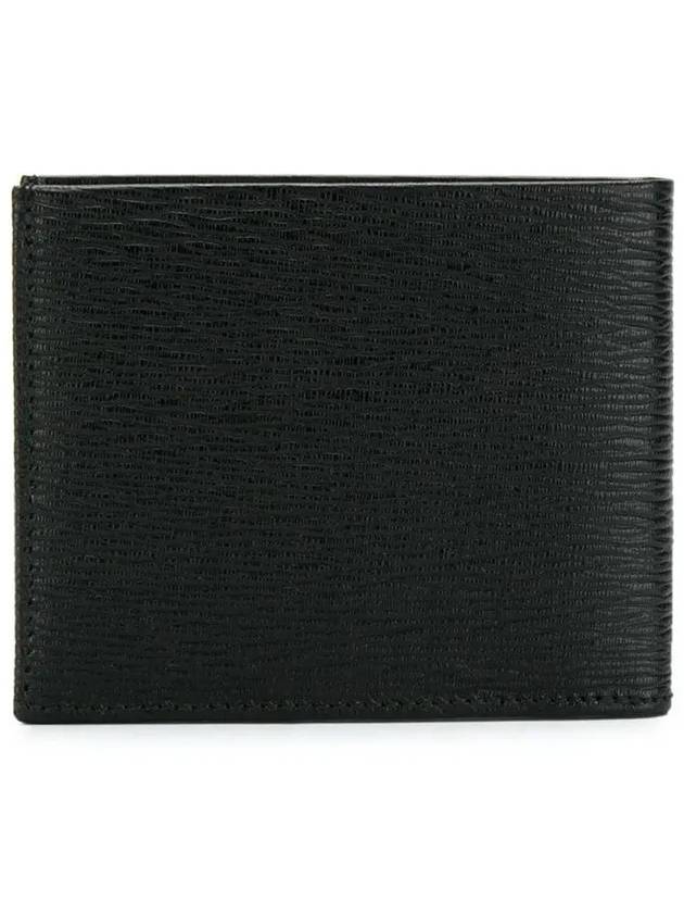 Gancini Half Wallet Black - SALVATORE FERRAGAMO - BALAAN 4