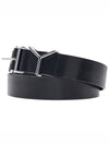 Y Project Y buckle leather belt BELT1YS24 BLACK SILVER - Y/PROJECT - BALAAN 2
