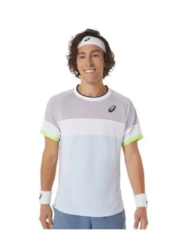 Men s Match SS Top 2041A244501 Short Sleeve Round T Shirt - ASICS - BALAAN 1