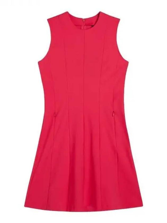 Golf Women s One Piece Jasmine Dress Azalea Domestic Product GR5Y24051434584 - J.LINDEBERG - BALAAN 1