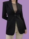 Edel Single Breasted Caddy Blazer Jacket Black - MAX MARA - BALAAN 2