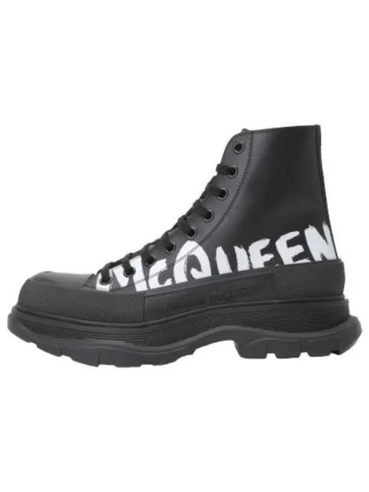 tread slick boots black - ALEXANDER MCQUEEN - BALAAN 1