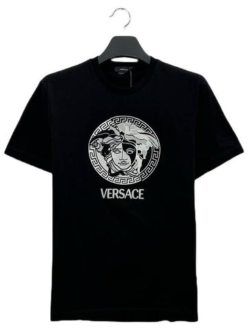 Medusa embroidery short sleeve tshirt 1006984 - VERSACE - BALAAN 1