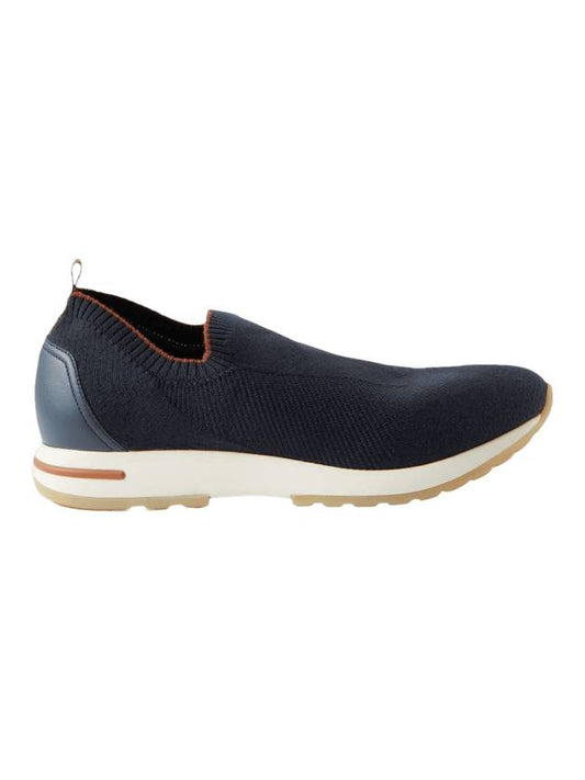 Flexi Active Virgin Wool Low Top Sneakers Galaxy Blue - LORO PIANA - BALAAN 1