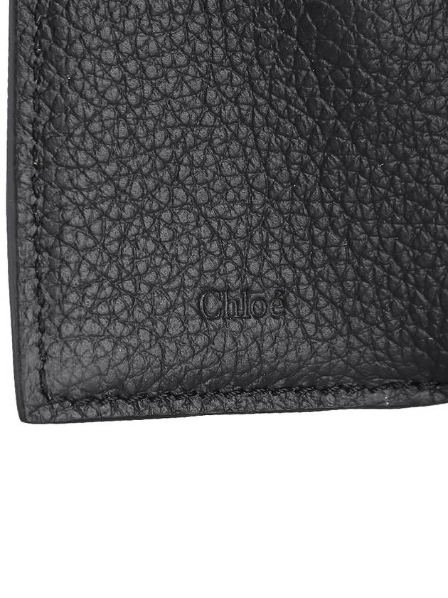 Alphabet Small Half Wallet Black - CHLOE - BALAAN 8