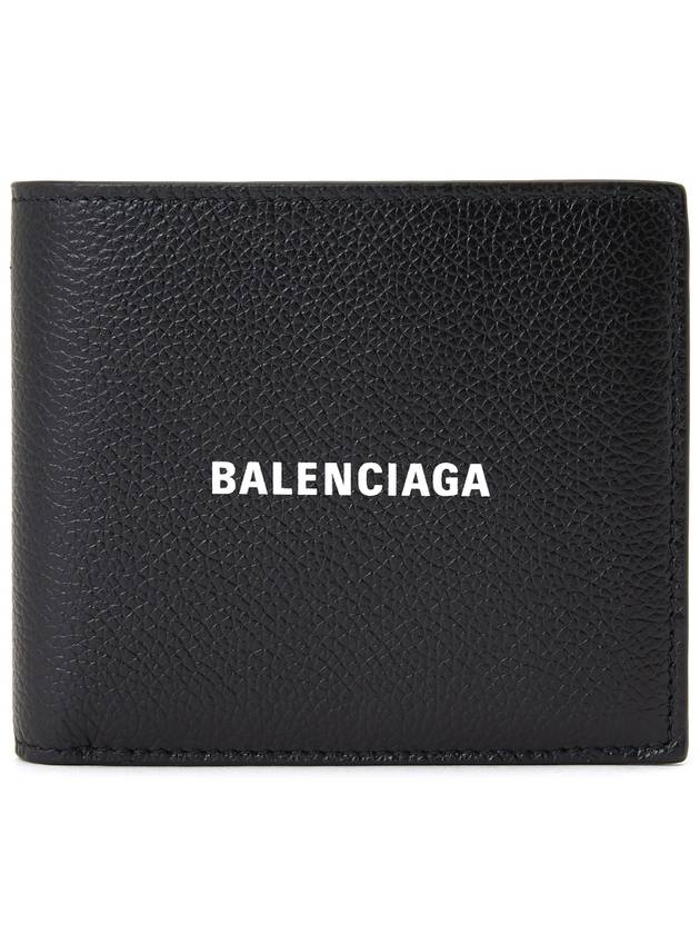 Cash Square Folded Wallet Black - BALENCIAGA - BALAAN 2