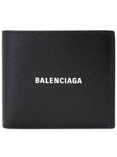 Cash Square Folded Wallet Black - BALENCIAGA - BALAAN 2