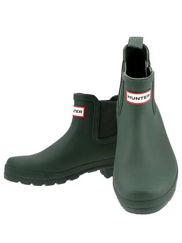 Original Short Chelsea Rain Boots Green - HUNTER - BALAAN 4