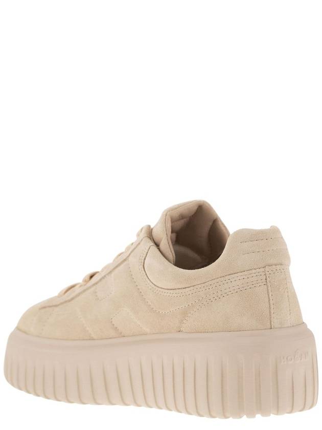 Suede H-Stripes trainers - HOGAN - BALAAN 3